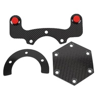 Kit Tampa Central Volante Fibra de Carbono RiToEasysports - Estilo Esportivo e Instalação Fácil - imagem 4