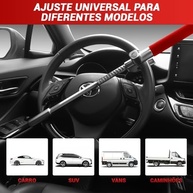 Trava de Volante Retrátil Anti-furto para Carros: Segurança e Praticidade - imagem 5