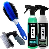Kit Essencial Vonixx: Limpeza Profunda de Pneus, Rodas e Motores com Acessórios Karbox - imagem 2