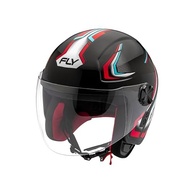Capacete Fly Jet HG Vortex Preto/Vermelho - Segurança e Estilo para Sua Moto - imagem 3