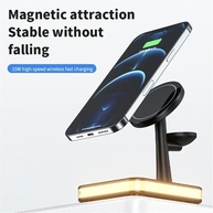 Carregador 3 em 1 Magnético: iPhone, Apple Watch e AirPods - imagem 4