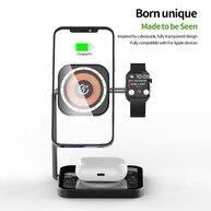 Carregador Wireless 4 em 1: iPhone, Apple Watch e Mais! - imagem 4