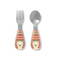 Kit Pratos e Talheres Infantil Zoo Lhama Skip Hop - Seguro, Divertido e Ergonômico - imagem 4