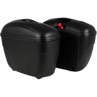 Bauleto Lateral Moto 21L E21N Cruiser - Par Universal com Chave e Engate Rápido - imagem 3