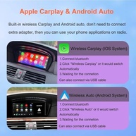 Tela CarPlay 21cm para BMW Série 3/5 E60 E90: Modernize seu Carro com Tecnologia e Estilo - imagem 3