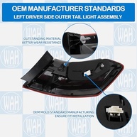 Luz Traseira Esquerda Mercedes Benz W212 E350 E550 E63 AMG (2010-2013) - Peça de Reposição Externa - imagem 5
