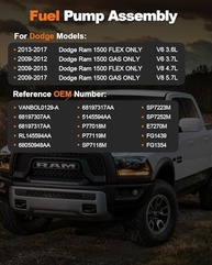 Módulo Bomba Combustível Elétrica Dodge Ram 1500 3.6L 3.7L 4.7L 5.7L - E7270M - imagem 3