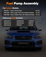 Bomba de Combustível Elétrica Subaru Impreza, Legacy, Outback 2.5L - E8651M | Peça de Reposição de Alta Performance - imagem 3
