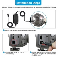 Adaptador e Carregador AC Glorich para Câmeras Samsung AA-E9/E8/E7/E6A: Energia Contínua para Suas Filmagens - imagem 4