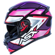 Capacete Feminino Eagle SV Fast Rosa Brilho: Estilo e Segurança para suas Aventuras! - imagem 1