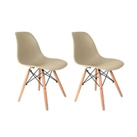 Conjunto 2 Cadeiras Eames Eiffel Dkr Movescan Fendi - Design Moderno e Conforto - imagem 2