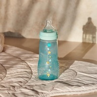MAM Baby Easy Active 270ml - Mamadeira Ergonômica com Bico Skinsoft Azul - imagem 3
