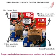 Kit Pastilha Freio EBC Sinterizada Ducati Monster 797, Panigale 959, Multistrada, Hypermotard, XDiavel 950 e BMW S1000XR, R1200GS - FA630 - imagem 5