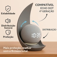 Suporte Lua para Echo Dot 4ª e 5ª Geração: Design Moderno, Ecológico e Estável - imagem 4