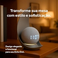 Suporte Lua para Echo Dot 4ª e 5ª Geração: Design Moderno, Ecológico e Estável - imagem 3