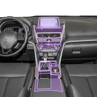 Película Protetora Transparente TPU para Console Central Mitsubishi Eclipse Cross 2018-2023 - imagem 2