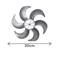 Hélice 30cm 6 Pás para Ventilador Mallory TS30 TS4 TS6 Eco - Alta Performance - imagem 3