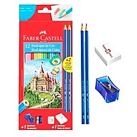 Ecolápis Faber-Castell: Kit Completo com 12 Cores! - imagem 1