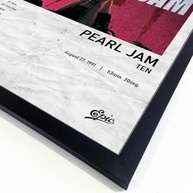 Quadro Álbum Spotify Ten - Pearl Jam 40x60cm | Moldura Ecológica em Madeira de Pinus com Acabamento Preto Fosco - imagem 4