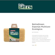 BettaGreen - Esponja Multiuso Ecológica com Fibra de Sisal e Espuma de Celulose Biodegradável - imagem 4
