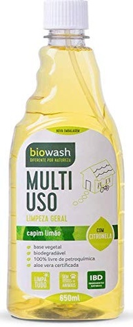 Biowash Bw Multiuso Refil 650ml - Limpeza Ecológica e Eficaz para Toda Casa - imagem 2