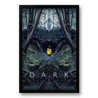 Quadro Dark Netflix 40x60cm - Impressão Premium em Vinil com Moldura Ecológica - imagem 1