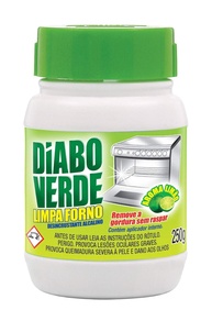 Limpa Forno DIABO VERDE com Fragrância de Limão 250g - Potente e Ecológico - imagem 1