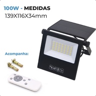 Refletor Solar LED 100W: Ilumine com Economia! - imagem 2