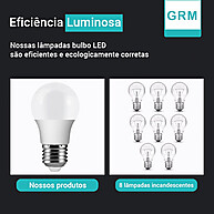 Kit 20 Lâmpadas LED 15W: Ilumine com Economia! - imagem 2