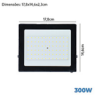 Holofote LED 300W: Ilumine com Economia! - imagem 2