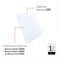 Plafon LED Avant: Ilumine com Economia! - imagem 2