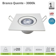 Spot LED Embutido: Ilumine com Economia! - imagem 2
