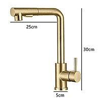 Torneira Cozinha Gourmet Dourada: Design e Economia - imagem 2