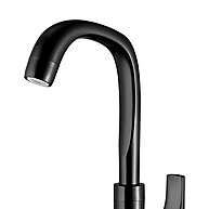 Torneira Bica Alta Fitt 1195 Preta – Design e Economia - imagem 2