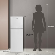 Geladeira Compacta HQ 150L: Frescor e Economia! - imagem 2