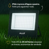 Refletor LED 100W: Ilumine com Potência e Economia! - imagem 2