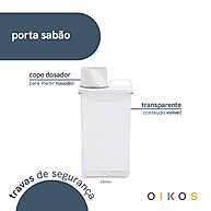 Porta Sabão Oikos 2,3L: Praticidade e Economia - imagem 2