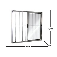 Janela de Correr 100x100cm: Qualidade e Economia! - imagem 2