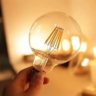 Lâmpada Filamento LED G125: Charme Retrô e Economia - imagem 2