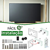 Suporte TV Fixo: Segurança e Economia! - imagem 1