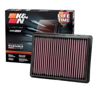K&N Filtro de Ar de Alto Fluxo Vitalício: Potência e Economia para Chevrolet/GMC (2017-2026) - imagem 1