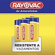 Pilhas Rayovac D: Energia Duradoura e Econômica - imagem 2