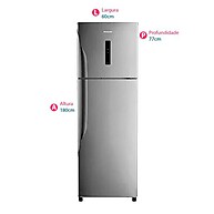 Geladeira Panasonic Inox 387L: Top Freezer e Econômica! - imagem 2