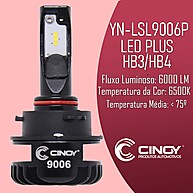 Kit Lâmpadas Super LED Plus HB4/HB3 6000LM – Iluminação Potente e Econômica - imagem 2