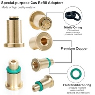 Adaptador de Gás 5 em 1 para Isqueiros ST Dupont: Recarga Fácil e Econômica - imagem 4