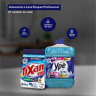 Ypê: Kit Lava Roupas + Amaciante Econômico - imagem 2