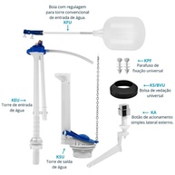 Caixa Acoplada Astra: Kit Completo e Econômico - imagem 2