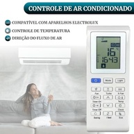 Controle Remoto para Ar Condicionado Electrolux Ecoturbo Split – Compatibilidade Total com Pilhas Inclusas - imagem 3