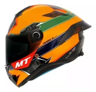 Capacete MT Targo S Ayrton Senna Brasil Tributo - Edição Limitada Diogo Moreira - imagem 1
