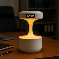 Umidificador de Ar com Efeito Antigravidade e Difusor de Aromas | LED Ambiente e Relógio Digital - imagem 3
